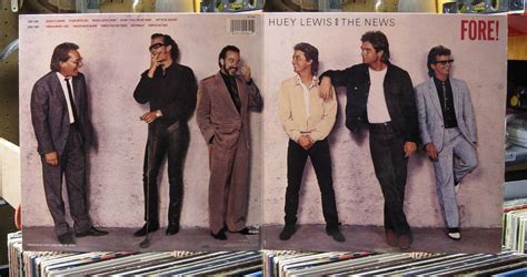 Curtis Collects Vinyl Records Huey Lewis And The News Fore