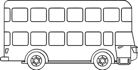 Bus Kleurplaat Printen