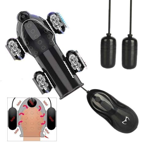 Vibrating Penis Head Massager Male Masturbator Glans Vibrator Sex Toys For Men Ebay
