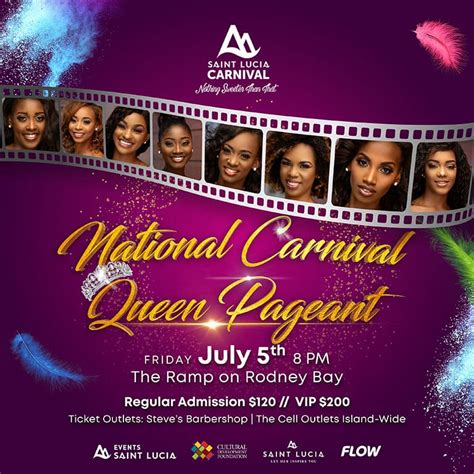 National Carnival Queen Pageant Saint Lucia Tourism Authority