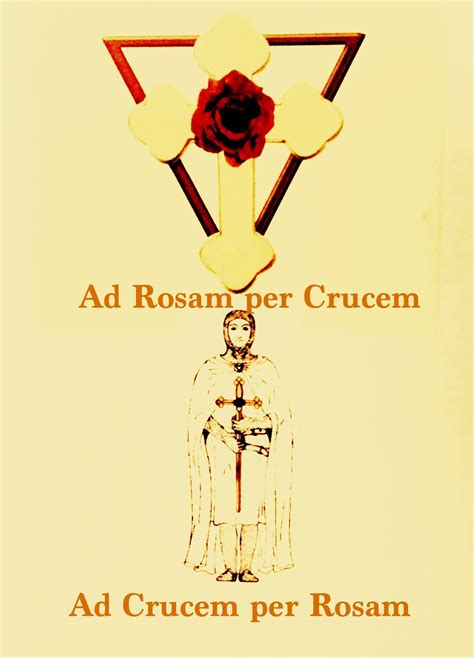 Ad Rosam Per Crucem Translation - Rosicrucian AMORC | Amorc, Rosacruz e maçonaria, Rosa cruz