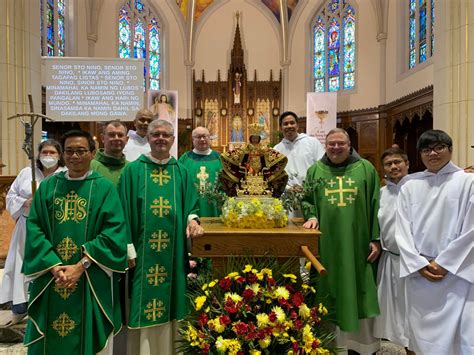 Blessing Of Santo Nino Statue Our Lady Of The Angels Province