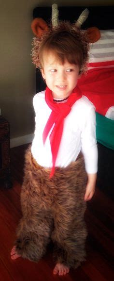 Mr Tumnus From Narnia Diy Costume For 2015 Book Week Even Aslan Gets