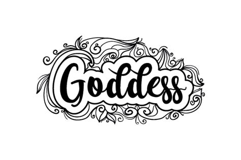 Goddess Svg Cut File By Creative Fabrica Crafts · Creative Fabrica