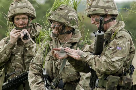 Filearmy Reservists Applying Camouflage Mod 45156161