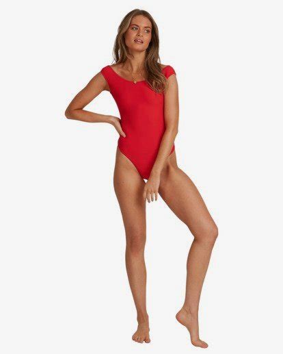 tanlines one piece swimsuit for women billabong
