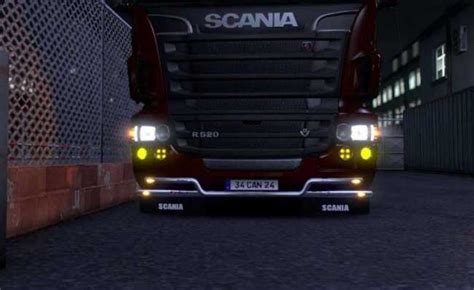 Improving Light Headlights Ets2 Mods Euro Truck Simulator 2 Mods