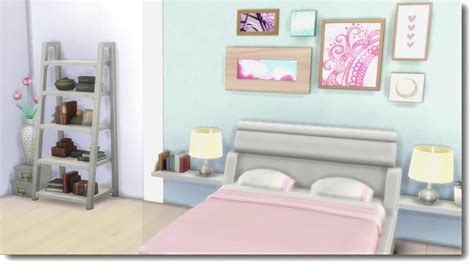 Girly Bedroom The Sims 4 Speed Build Youtube