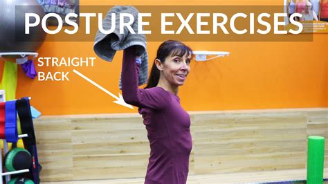 Posture Improvement Exercises To Fix Rounded Shoulders Physio Routine