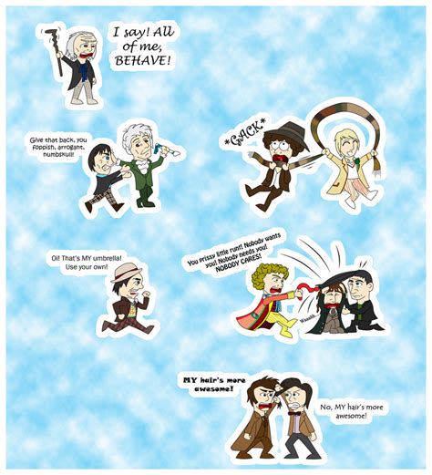 Doctor Who Chibi Doctor Fight By Princesshannah On Deviantart