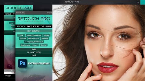 Retouch Pro First Look Photoshop Skin Retouching Panel Youtube