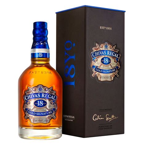 Chivas Regal 18 Años Blended Scotch Whisky Bzs Grupo Bebidas