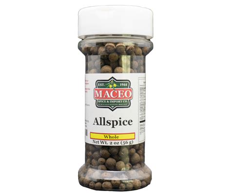 Allspice Whole Maceo Spice And Import Co