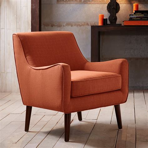 Oxford Burnt Orange Accent Chair 746p0 Lamps Plus