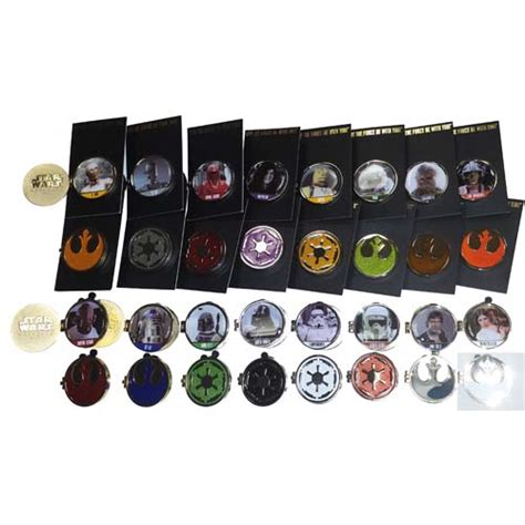 Disney Mystery Pin Set Star Wars Weekends 2014 Complete 16 Pins