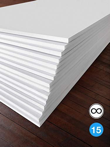 White 24″x36″ 10 Sheets Foam Board Absorbsa