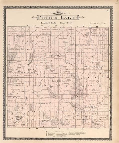 Map Available Online Illustrated Atlas Of Oakland County Michigan