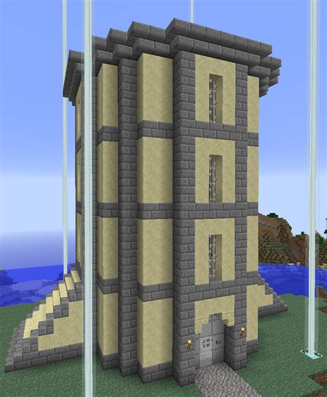 Minecraft Prison Exterior By Mountaindude246 On Deviantart