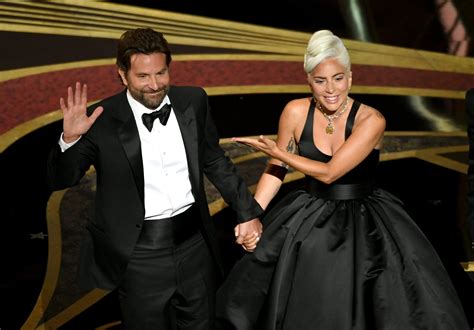 Oscars Lady Gaga And Bradley Cooper Interviews Photos Oscars News Nd Academy
