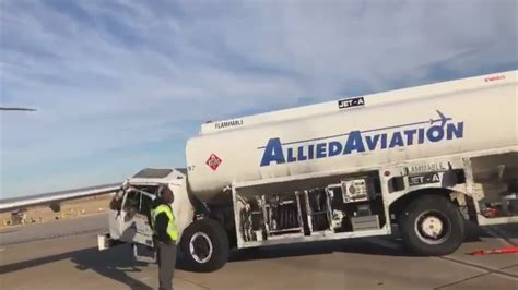 Fuel Truck Crashes Into Two Parked American Eagle Jets At Dfw Airport