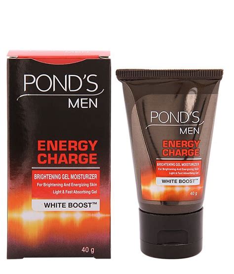 Pond's Men Energy Charge Brightening Gel Moisturizer 40g - Buy Pond's