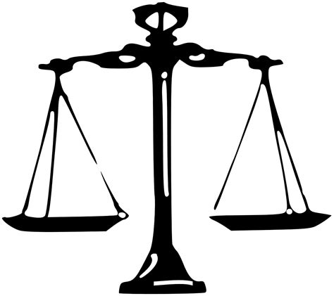 Scales Justice Law Free Vector Graphic On Pixabay