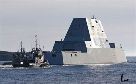 Largest Destroyer Built For Us Navy Headed To Sea For Tests