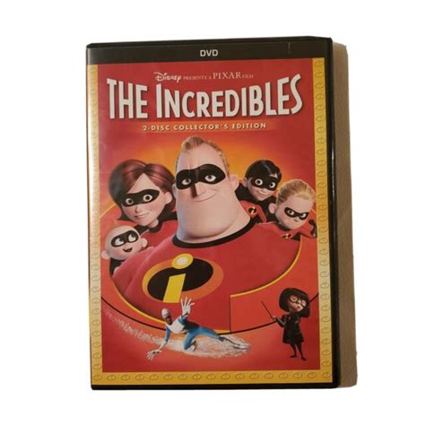 The Incredibles Dvd Widescreen 2 Disc Collectors Edition Disney