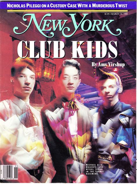 Club Kids - Cover Story New York Magazine, March 14,1988 | Club kids