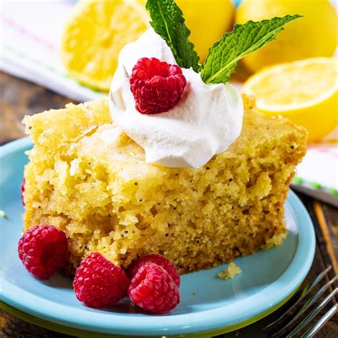Slow Cooker Lemon Cake Spicy Southern Kitchen