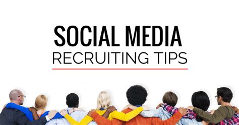 Social Media Recruiting Tips And Strategies
