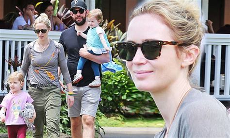 Emily blunt on her kids having english accents christopher walken amp top 3 christmas songs. Emily Blunt smiles as she celebrates Mother's Day in ...