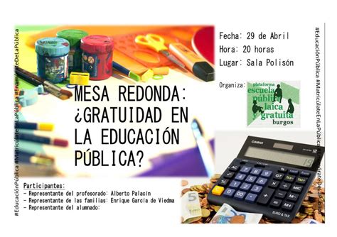 Fampa Burgos Mesa Redonda Gratuidad En La Educación Pública