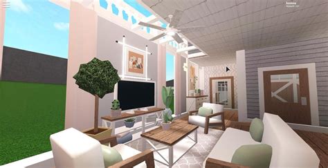 The Best 11 Aesthetic Roblox Bloxburg Living Room Ideas Gettywantinterest