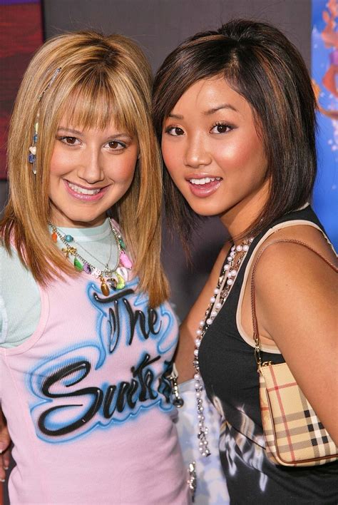 Bel Air Beauty Queen Ashley Tisdale And Brenda Song At Aladdin Dvd