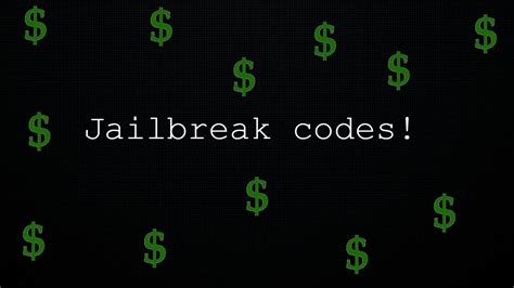 Jailbreak codes will get you some cash that you can use to purchase vehicles, weapons, and cosmetics for your character! All Roblox Jailbreak Codes (May 2020) - YouTube