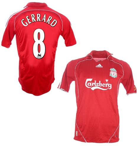 Vind fantastische aanbiedingen voor trikot liverpool. Adidas FC Liverpool Trikot 8 Steven Gerrard 2006-08 ...