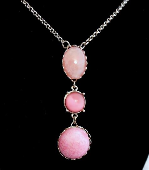 Pink Moonstone Necklace By 1928