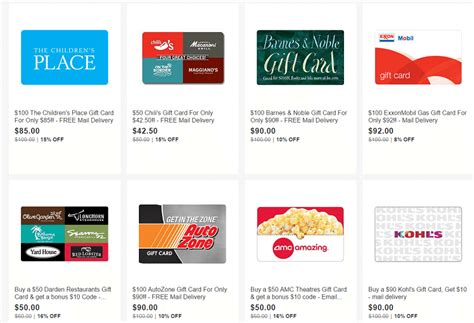 There are certain monetary limitations when you use your card to make a purchase. eBay Gift Card Sale: 8% Off Gas And More - Doctor Of Credit