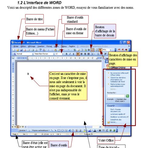 Cours Pdf Débuter Avec Word