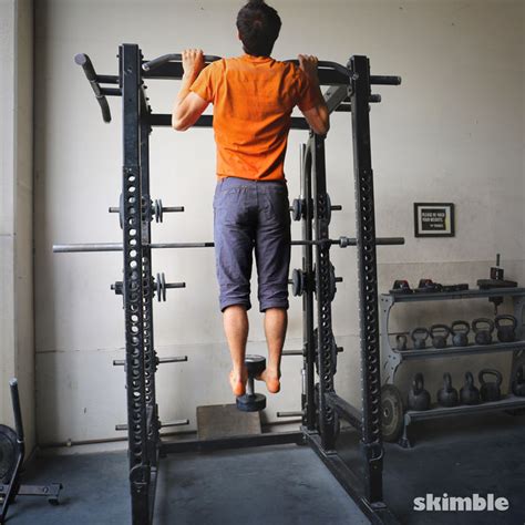 Weighted Pull Ups Exercise How To Workout Trainer By Skimble