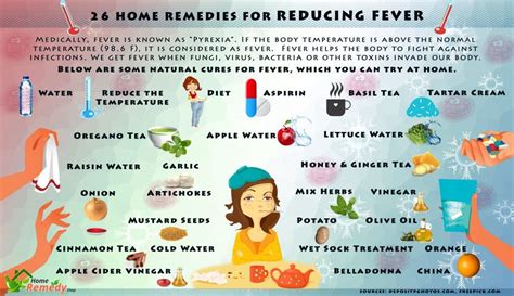 26 Home Remedies For Reducing Fever Home Remedies