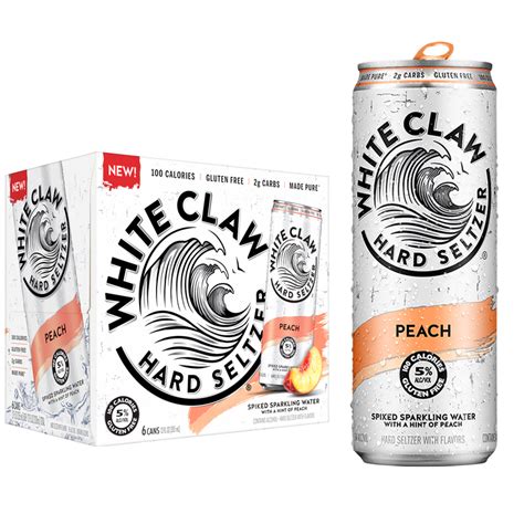 White Claw Seltzer Black Cherry 6pk 12oz Can 5 0 Abv Delivered In As Fast As 15 Minutes