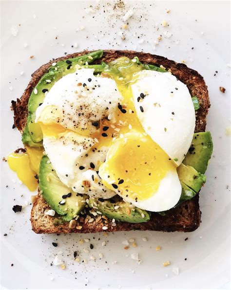 Poached Eggs And Avocado Toast With Sesame Seeds Recipe The Feedfeed