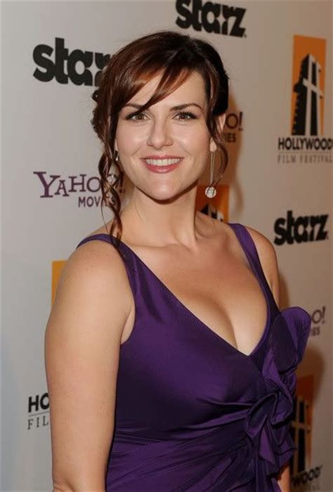 Sara Rue Purple Dress And Red Hair On Pinterest