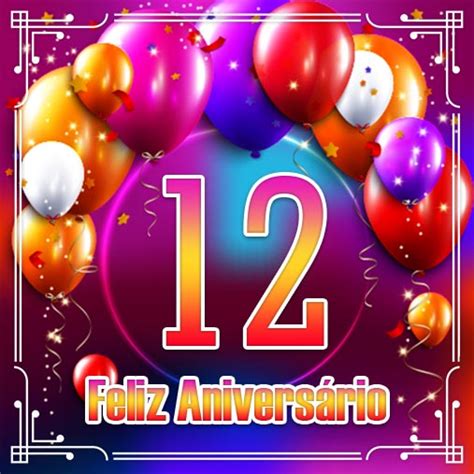 Feliz Aniversário 12 Anos Imagenssu