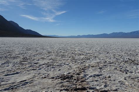 Badwater Salt Flats After Rain Death Valley Looking Sout Flickr