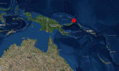 Tsunami Warning As Massive 77 Earthquake Strikes Coast Off Papua New