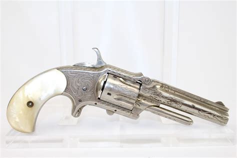 Engraved Henry Deringer Revolver Antique Firearms 008 Ancestry Guns
