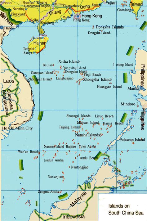 Map Of South China Sea Countries